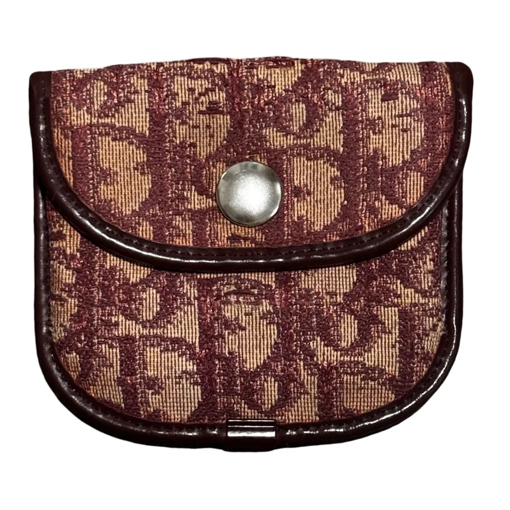 Dior classic Monogram Coin Pouch vintage